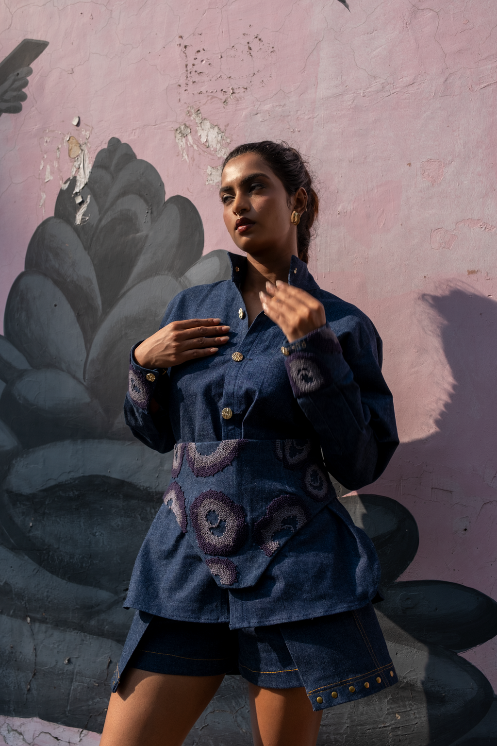 MEHFIL Shirt with corset