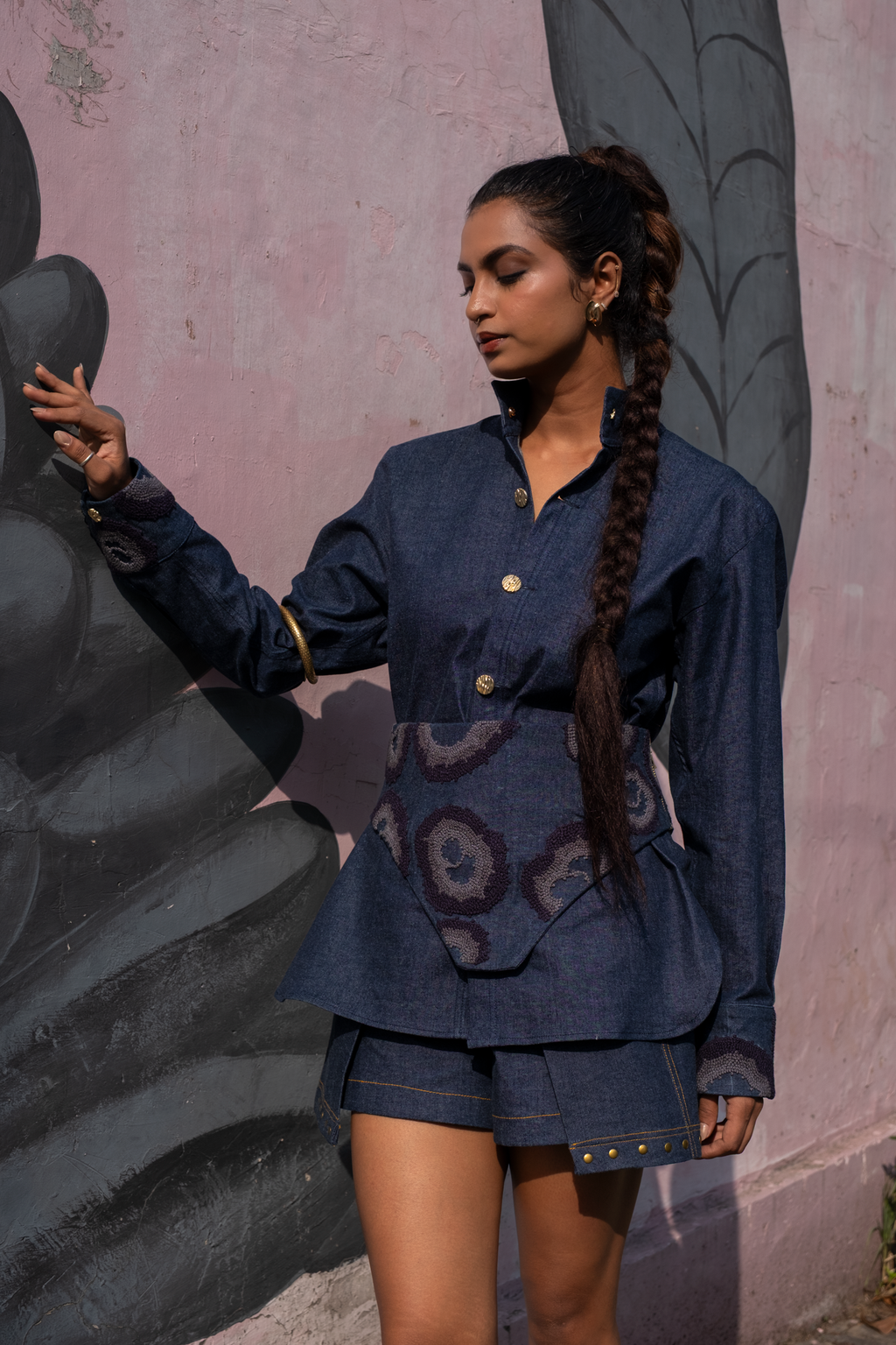 MEHFIL Shirt with corset