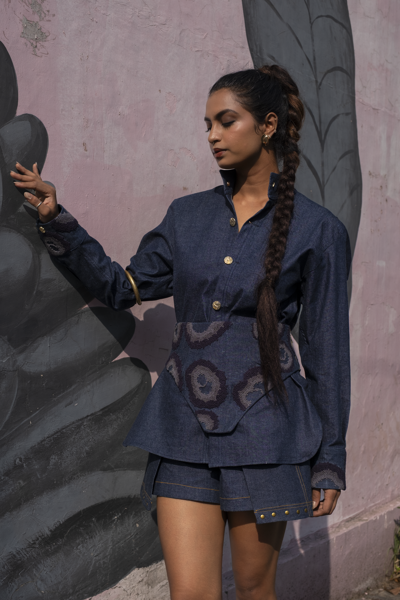 MEHFIL Shirt with corset