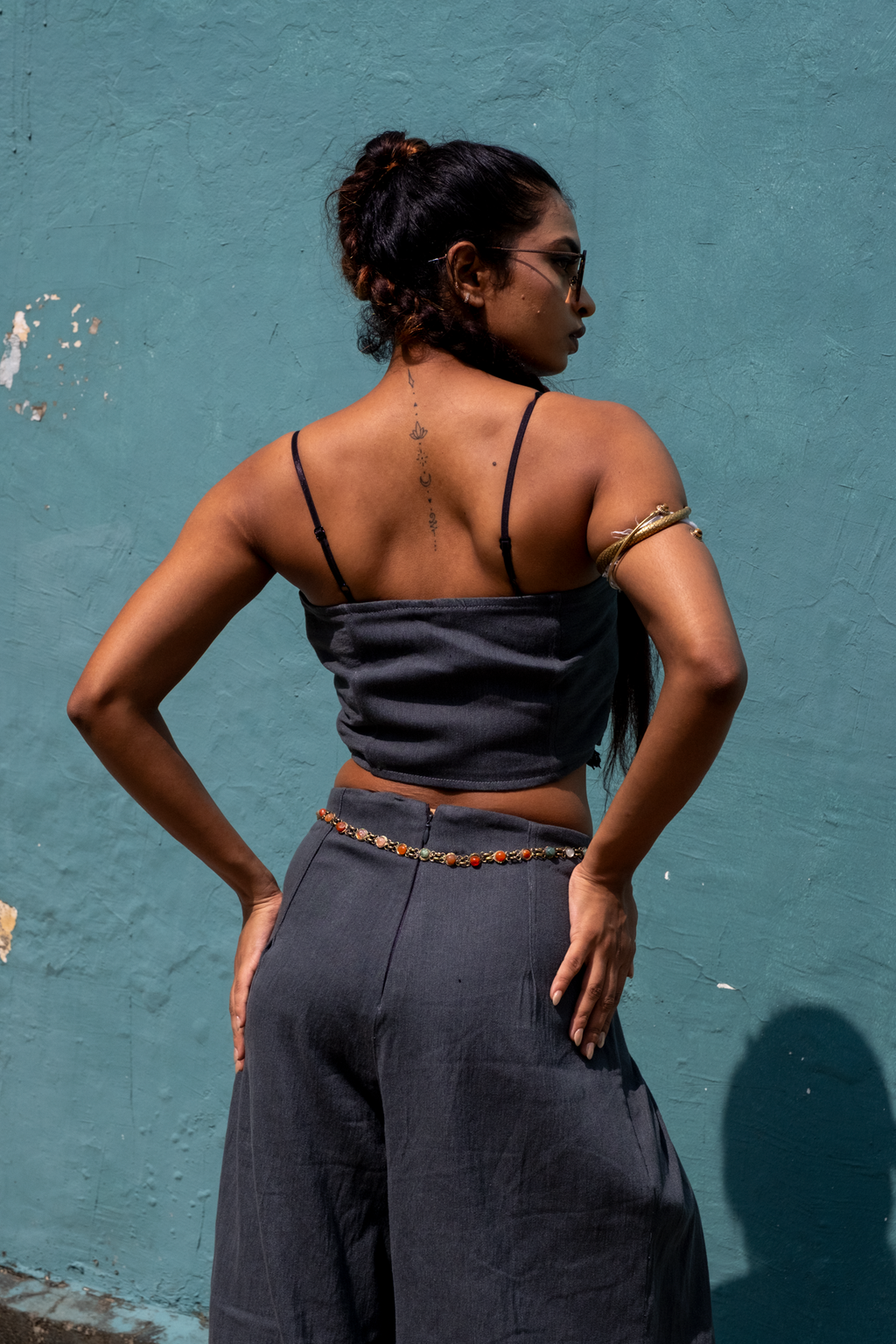RAAHI Pleated Pants